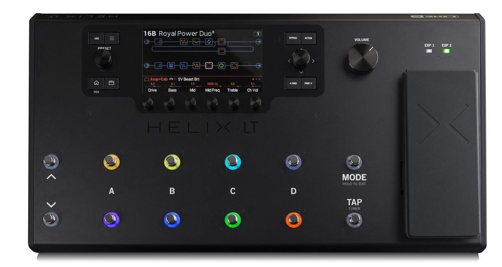 Guitars > Line 6 Helix LT - Professional Amp And Effects Rig