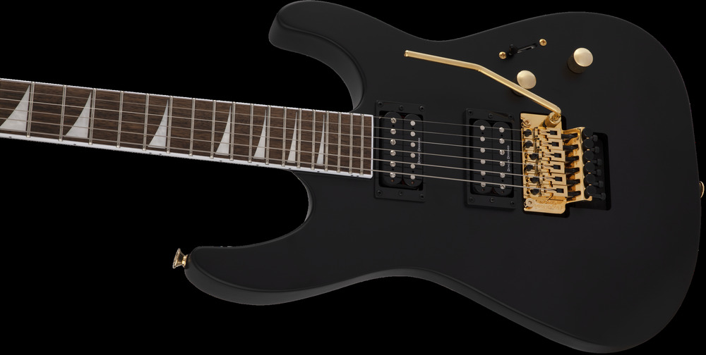 Jackson X series Soloist SLX DX Satin Black Electric Guitar Mann's Music