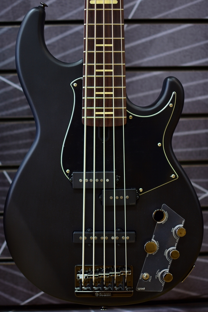 Yamaha BB735A Matte Translucent Black 5-String Electric Bass 