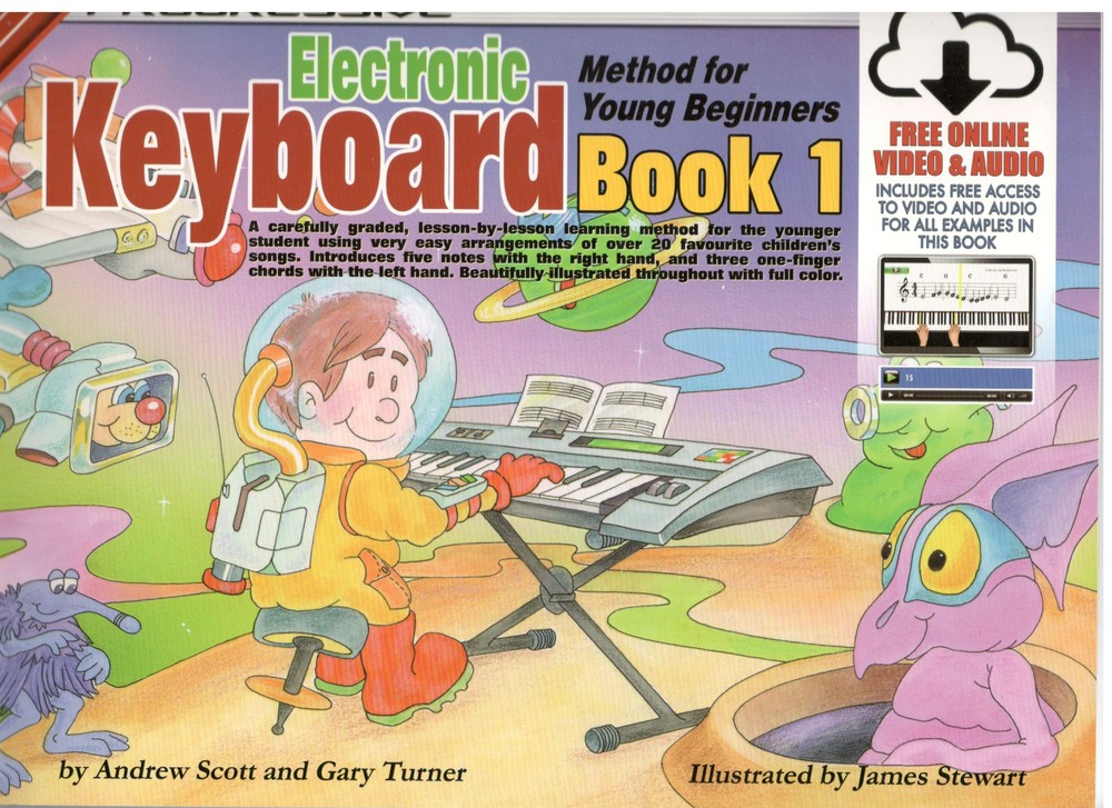 Progressive Keyboard Method Young Beginners Book 1 Book/Free Audio