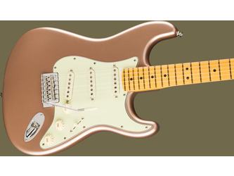 Fender American Professional Classic Stratocaster Faded Firemist Gold Incl Gig Bag