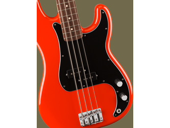 Fender Player II Precision Bass Guitar Coral Red