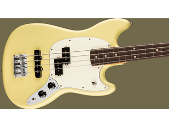 Fender Player II Mustang Bass Guitar Hialeah Yellow