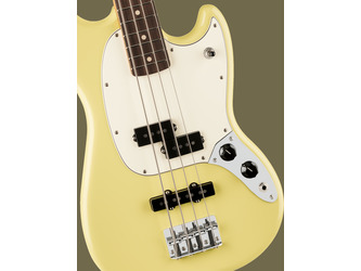 Fender Player II Mustang Bass Guitar Hialeah Yellow