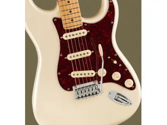 Fender Player Plus Stratocaster Olympic Pearl - Incl Delux Gig Bag