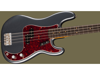 Fender Limited Edition Vintera® II Road Worn® '60s Precision Bass Charcoal Frost Metallic