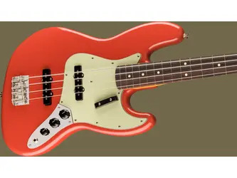 Fender Vintera II '60s Jazz Bass Fiesta Red & Deluxe Gig Bag