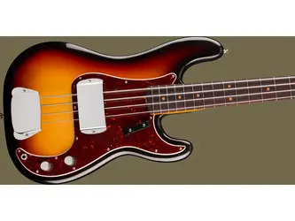 Fender James Jamerson 1962 Precison Bass® - incls Vintage-Style Brown (Orange Interior) Case