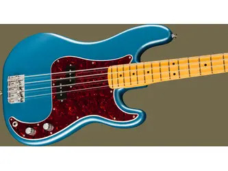 Fender American Professional Classic Precision Bass Guitar Faded Lake Placid Blue