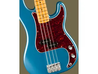 Fender American Professional Classic Precision Bass Guitar Faded Lake Placid Blue