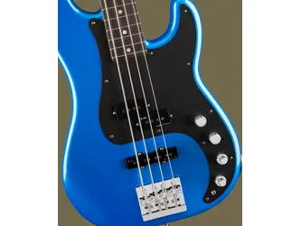 Fender American Ultra II Precision Bass Guitar Ebony Fingerboard, Noble Blue
