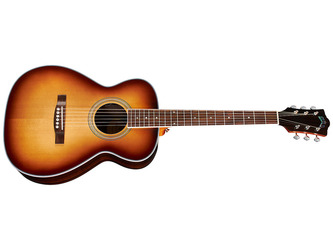 Guild M-260E Deluxe Edge Burst Electro Acoustic Guitar