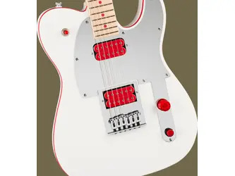 Fender John 5 Ghost Telecaster Electric Guitar White