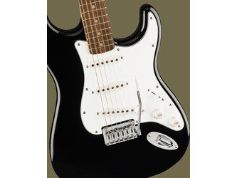 Fender Squier Affinity Series Stratocaster Mustang Micro Electric Guitar Pack - Black