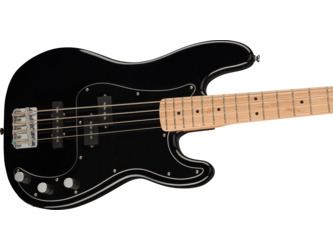 Fender Squier Affinity Series Precision Bass PJ Black Electric Bass Guitar Pack