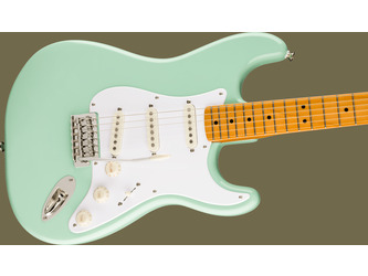 FSR Classic Vibe '50s Stratocaster, Maple Fingerboard, White Pickguard, Surf Green