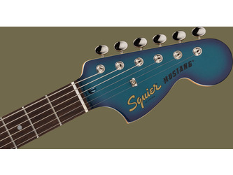 Fender Squier Limited Edition Classic Vibe 60s Mustang Matching Headstock, Competition Burgundy