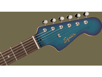 Fender Squier Limited Edition Classic Vibe 60s Jazzmaster Matching Headstock, Competition Burgundy