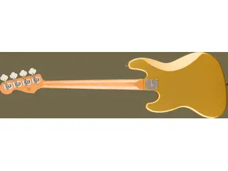 Fender Classic Vibe '70s Jazz Bass Guitar Matching Headstock, Aztec Gold