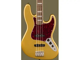 Fender Classic Vibe '70s Jazz Bass Guitar Matching Headstock, Aztec Gold
