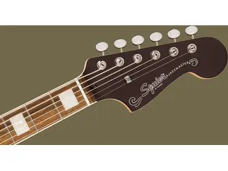 Fender Paranormal Baritone Jazzmaster HH Electric Guitar Oxblood