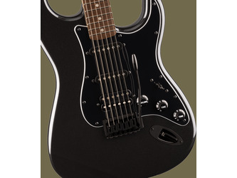 Fender Squier Limited Edition Affinity Stratocaster HSS Matching Headstock & Hardware Black