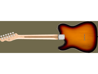 Fender Squier Affinity Series Thinline Telecaster, 3-Colour Sunburst