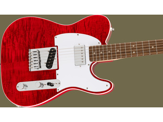 Fender Squier Affinity Series Telecaster FMT SH, Crimson Red Transparent