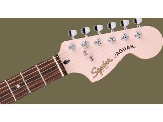 Fender Squier Limited Edition Affinity? Jaguar Electric Guitar - Shell Pink