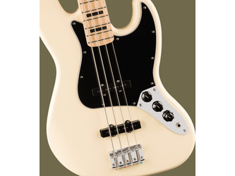 Fender Squier Affinity Series Jazz Bass Olympic White Electric Bass Guitar