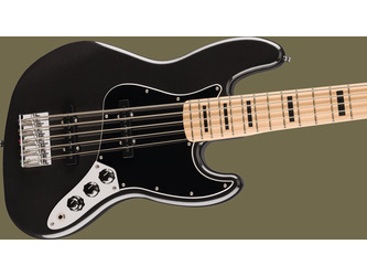 Fender Squier Affinity Series Jazz Bass V Black Metallic Electric Bass Guitar