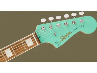 Fender Paranormal Baritone Jazzmaster HH Electric Guitar Sea Foam Green