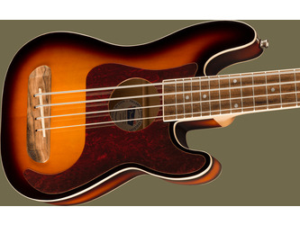 Fender Fullerton Precision Bass Electro Ukulele - 3 Colour Sunburst
