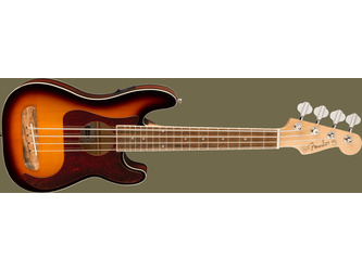 Fender Fullerton Precision Bass Electro Ukulele - 3 Colour Sunburst