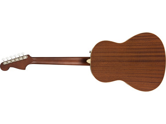Fender California Sonoran Mini Natural Mahogany Short-Scale Acoustic Guitar & Case