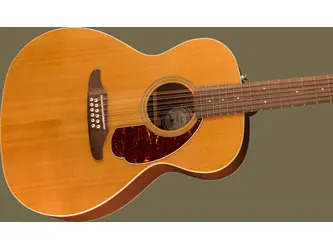 Fender Villager 12-String Guitar - Aged Natural Includes Delux Gig Bag