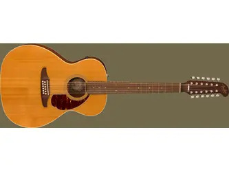 Fender Villager 12-String Guitar - Aged Natural Includes Delux Gig Bag