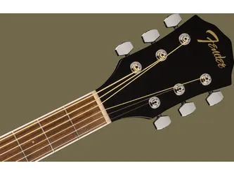 Fender FA-135CE Concert Black Electro Acoustic Guitar 