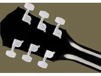 Fender FA-125CE Dreadnought Black Electro Acoustic Guitar