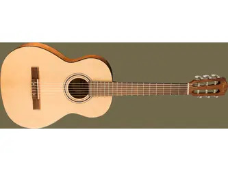Fender CN-30 Nylon, Walnut Fingerboard, Natural Classical Guitar - Includ Gig Bag