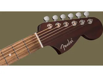 Fender California Deluxe Monterey Electro Acoustci Guitar Aztec Gold