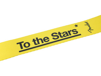 Fender Tom Delonge 'To The Stars' Guitar Strap - Graffiti Yellow