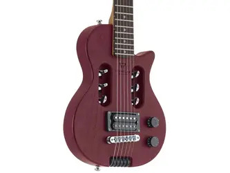 Traveler Guitar EG-1 Studio Matt Red Travel Electric Guitar & Case