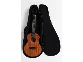 Kala Contour Deluxe All Solid Gloss Mahogany Ukulele w/ Bag