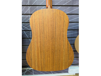 Bromo Tahoma Black Concert Acoustic Guitar - Solid Mahogany Top