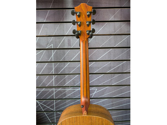 Bromo Tahoma Black Concert Acoustic Guitar - Solid Mahogany Top