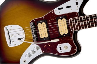 Fender Kurt Cobain Jaguar, 3-Colour Sunburst, Rosewood - Incl Hard Fender Case - B Stock