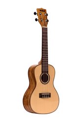 Kala KA-FMCG Solid Spruce Flame Maple Concert Ukulele