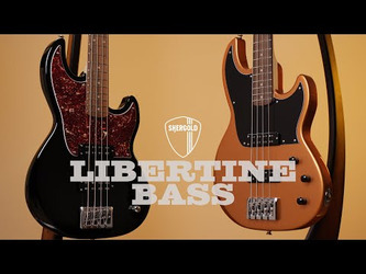 Shergold Libertine Standard Bass SBL15 Metallic Gold Gloss