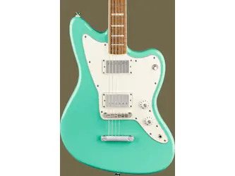Fender Paranormal Baritone Jazzmaster HH Electric Guitar Sea Foam Green